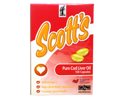 Scott's Pure Cod Liver Oil Capsule